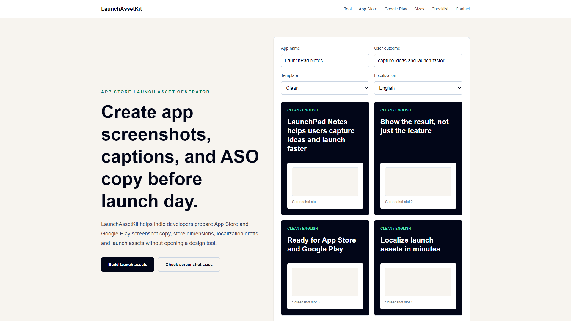 LaunchAssetKit product demo preview